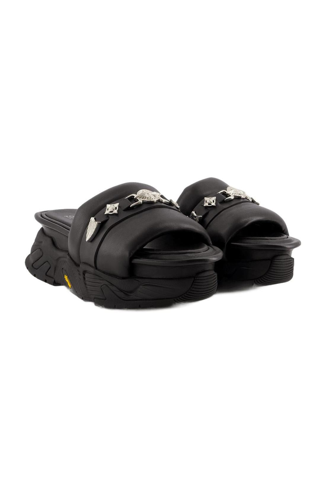 Sandalen Aj1315 - Toga Pulla - Leder - Schwarz