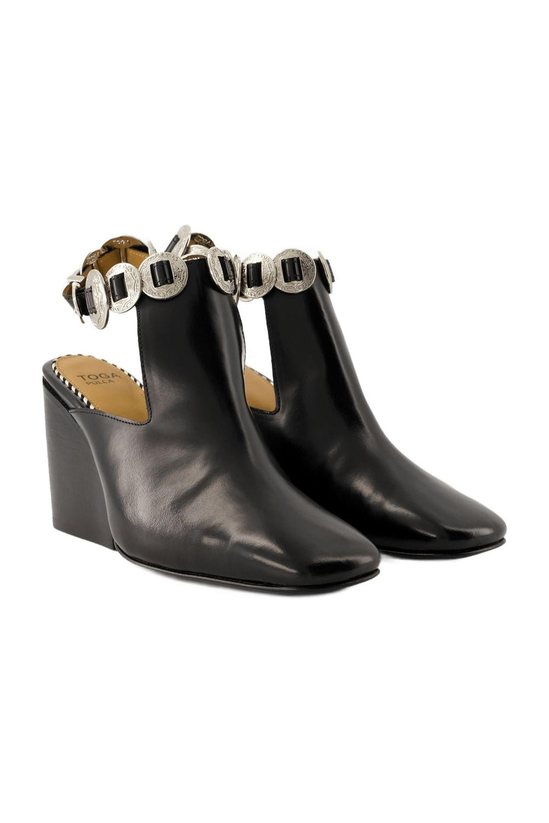 Stiefeletten Aj1308 - Toga Pulla - Leder - Schwarz