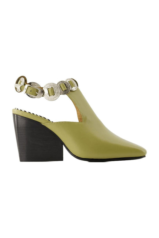 Stiefeletten Aj1308 - Toga Pulla - Leder - Grün