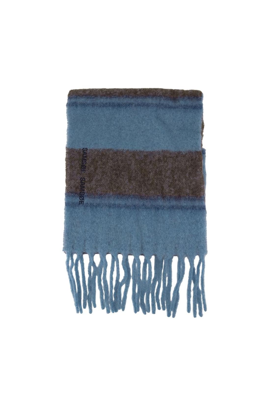 Alex Schal - Samsoe Samsoe - Wolle - Blau