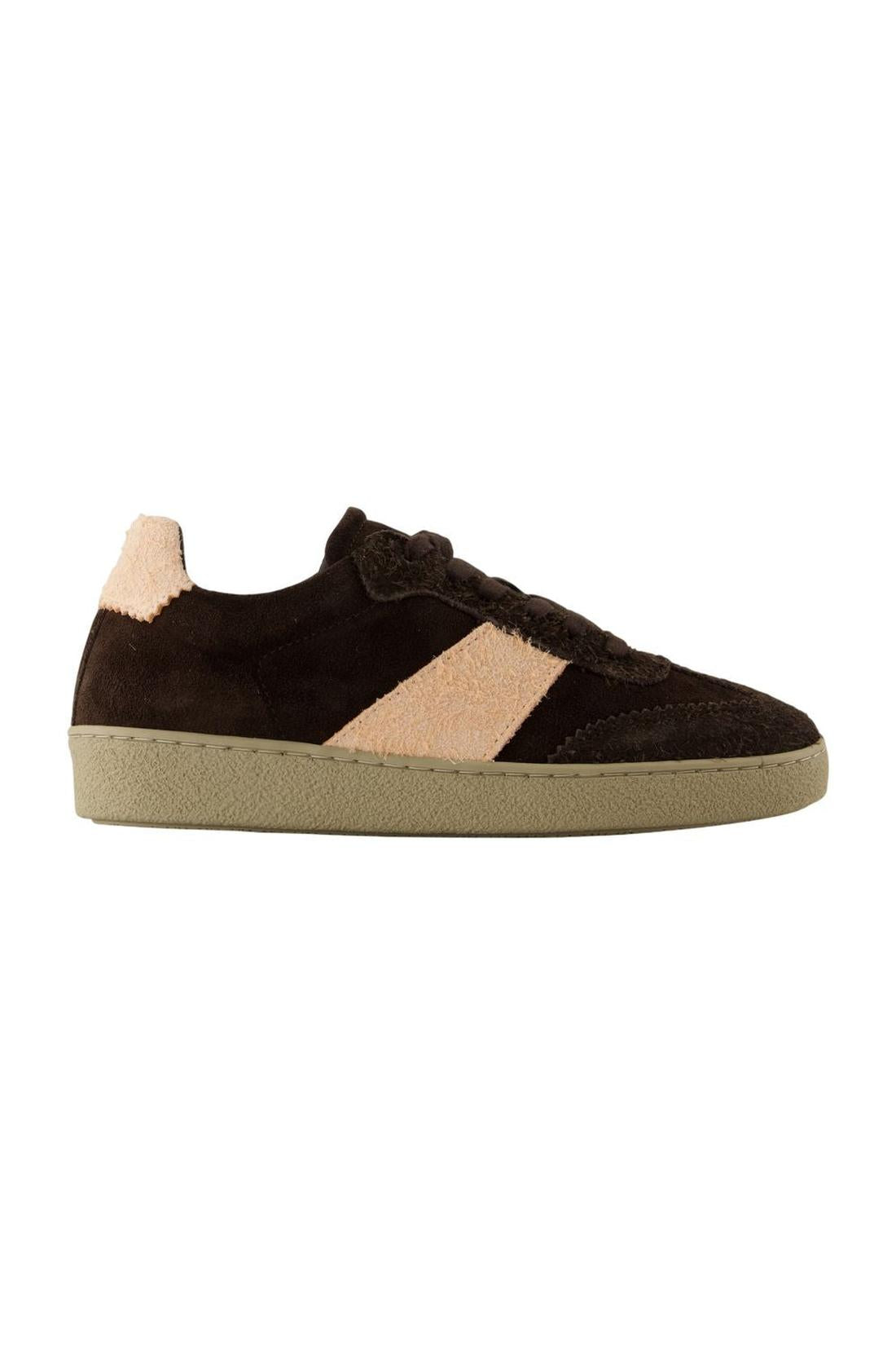 Sanoa Sneakers - Samsoe Samsoe - Leder - Braun