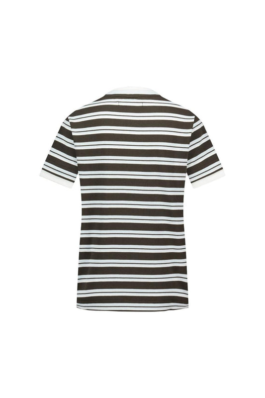 Sacamina Ss T-Shirt - Samsoe Samsoe - Baumwolle - Braun