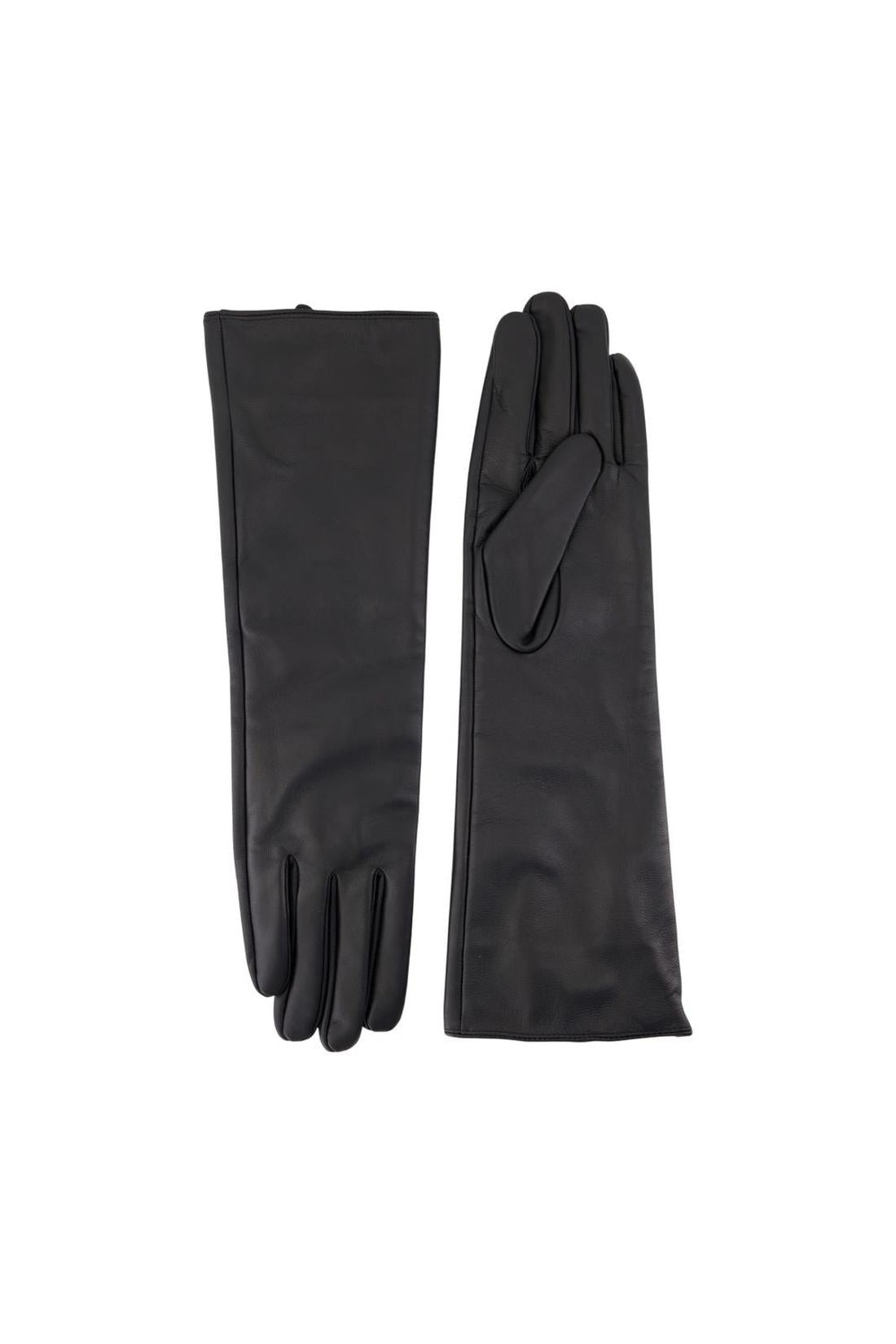 Sapolette Handschuhe - Samsoe Samsoe - Leder - Schwarz