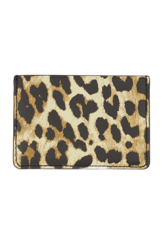Kartenhalter Ganni Bou Print - Ganni - Leder - Bedruckt