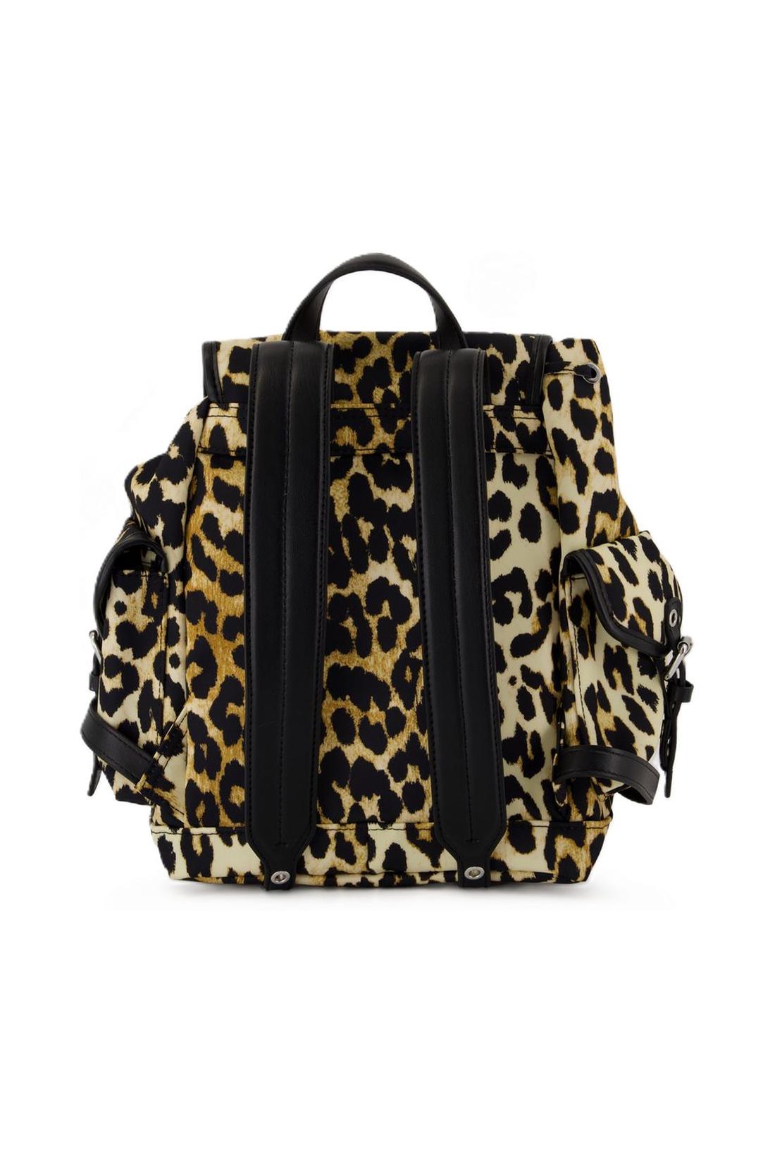 Bucky Rucksack Small - Ganni - Nylon - Leopard