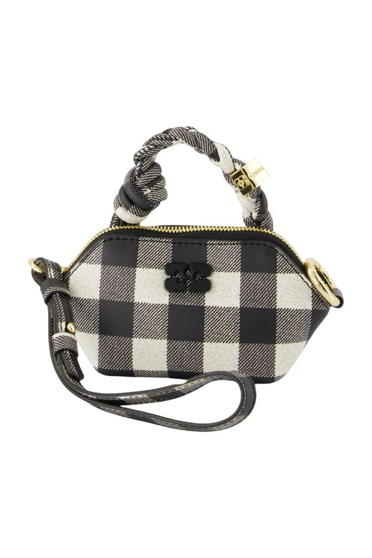 Schlüsselanhänger Bou Nano - Ganni - Leder - Schwarz