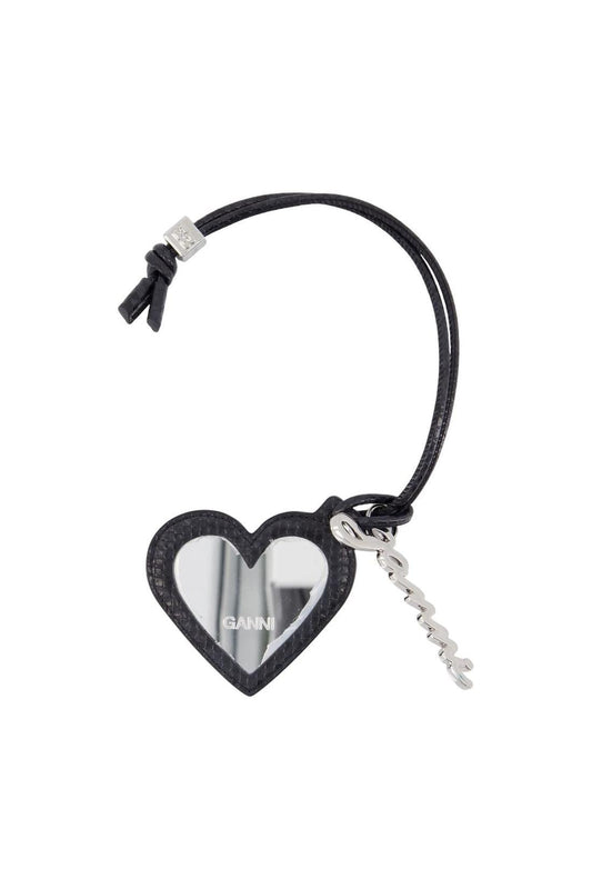 Spiegel Bou Heart Snake - Ganni - Synthetisch - Schwarz