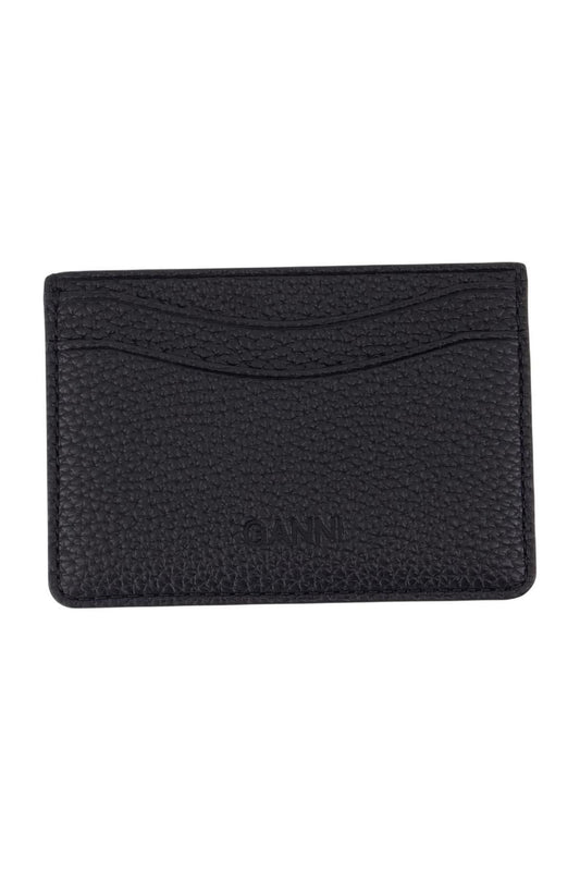 Kartenhalter Bou Grained Gold - Ganni - Synthetisch - Schwarz