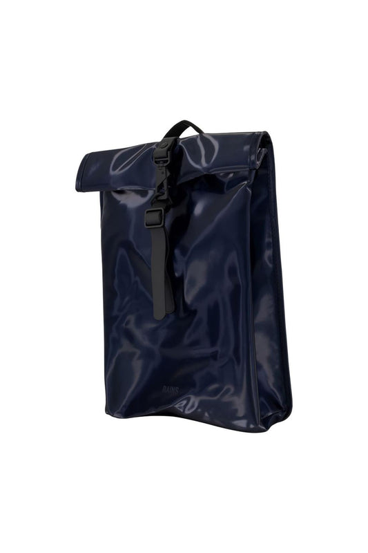 Rucksack Rolltop Rucksack Mini W3 - RAINS - Synthetik - Blau