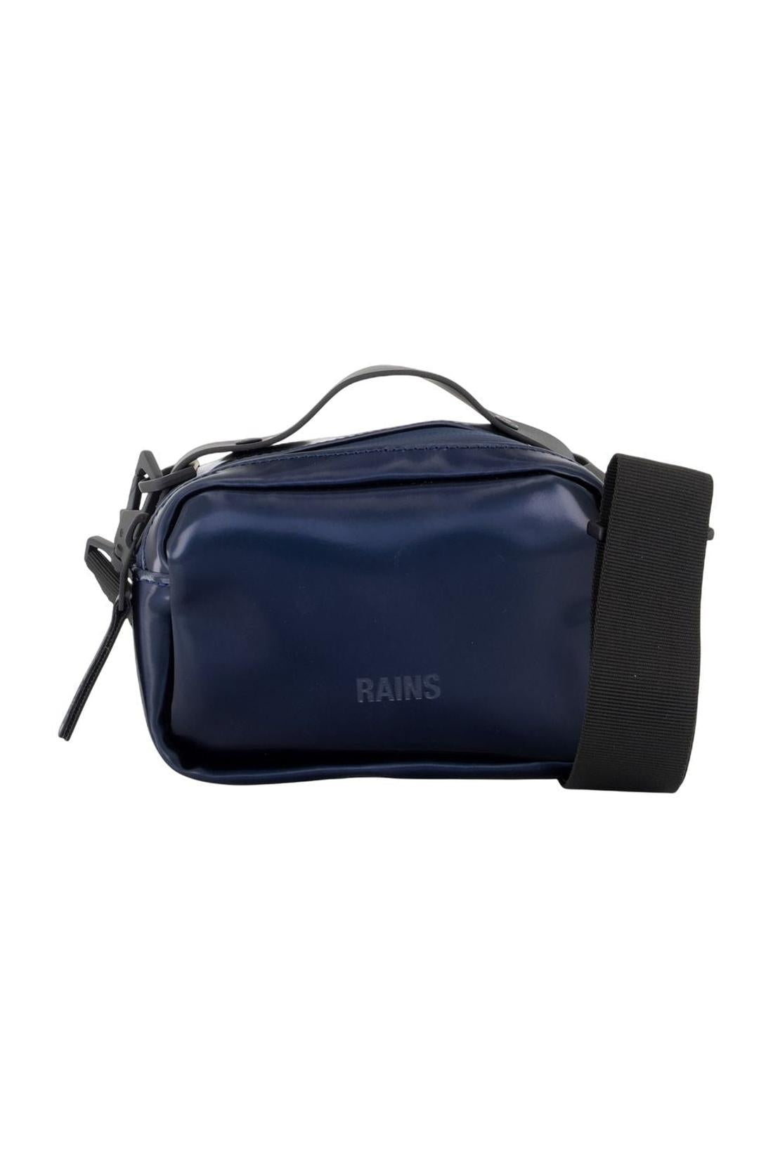 Box Micro W3 Schultertasche - RAINS - Synthetik - Blau