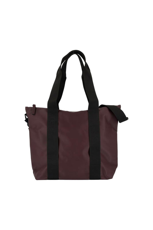 Cabas Mini W3 - RAINS - Synthetisch - Bordeaux