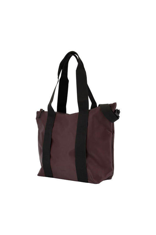 Cabas Mini W3 - RAINS - Synthetisch - Bordeaux