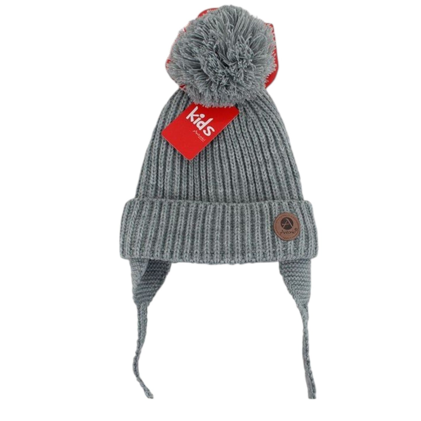 Kinder Winter Mütze » Bommelmütze für warme Ohren » Wintermütze » Kindermütze mit Bommel