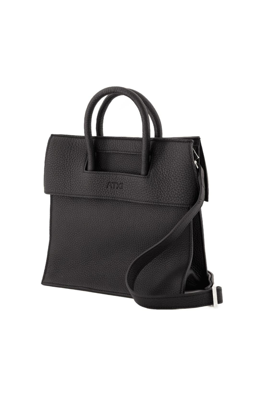 Etxea Mini Handtasche - ATXI - Leder - Schwarz