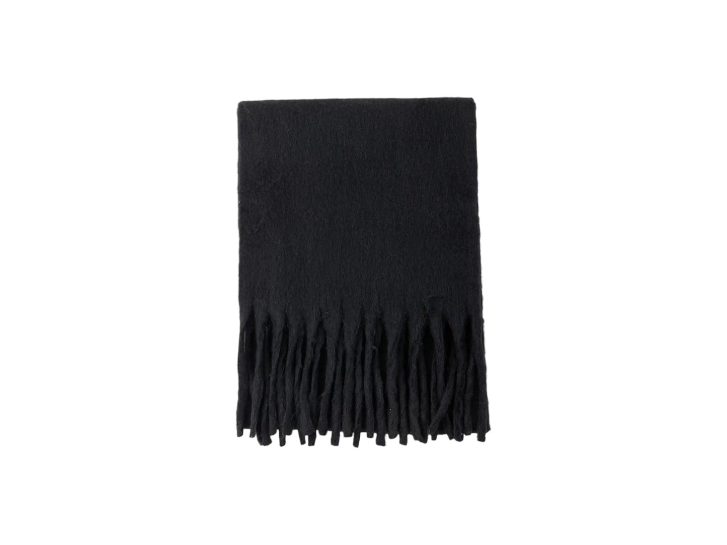 Fransenschal Bouclé » Damenschal 210 x 40 cm » Winter Damen Schal mit Quasten » Winterschal Super Soft