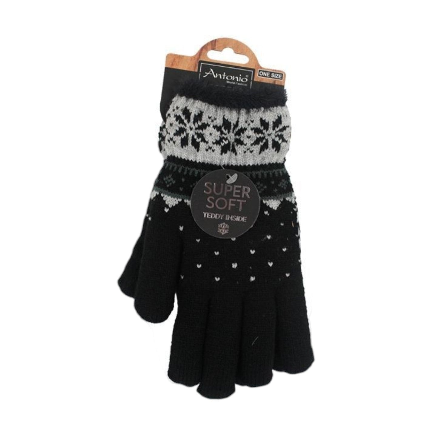 Winter Damen Handschuhe Schneeflocke » günstige Fingerhandschuhe » Winterhandschuhe » Strickhandschuhe One Size