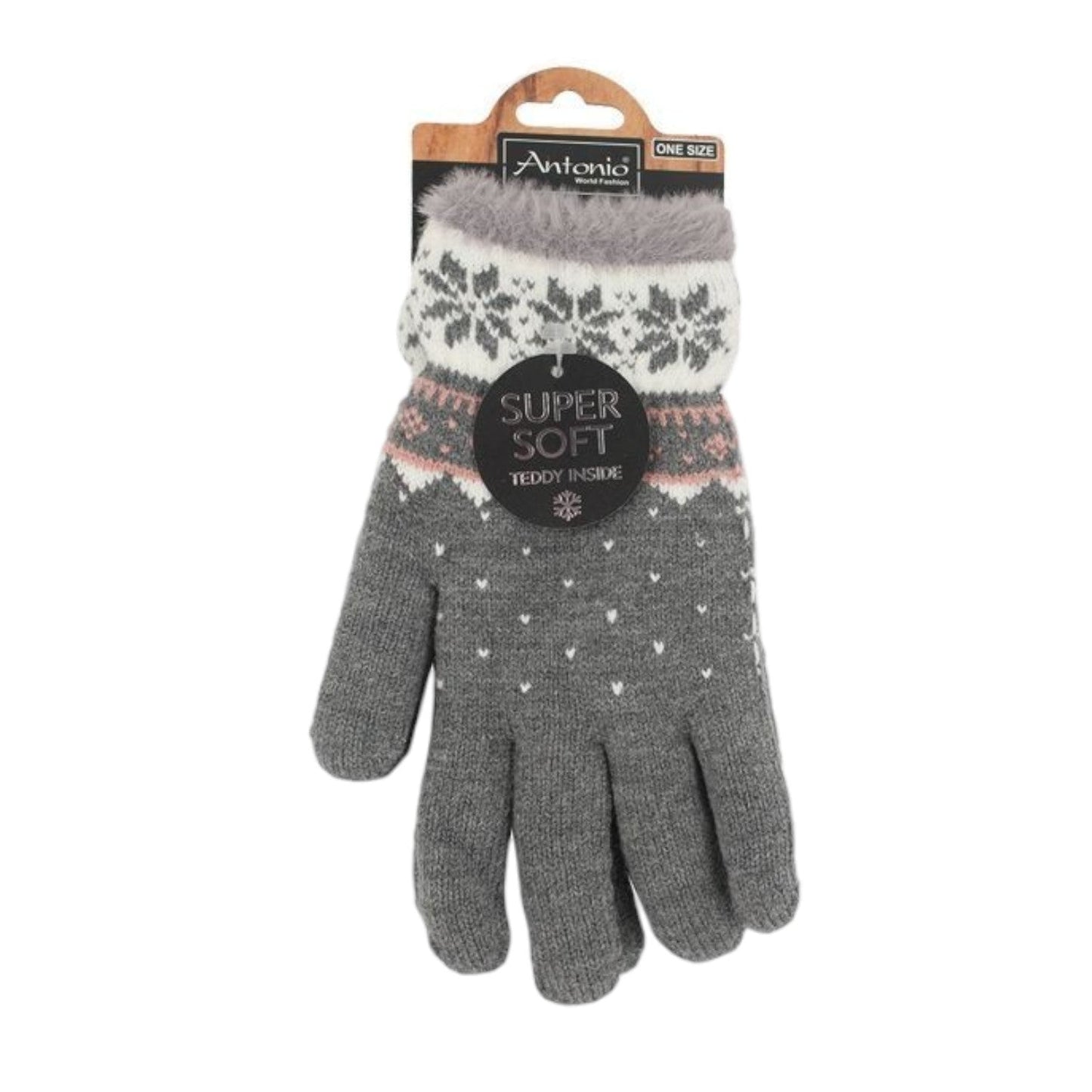 Winter Damen Handschuhe Schneeflocke » günstige Fingerhandschuhe » Winterhandschuhe » Strickhandschuhe One Size