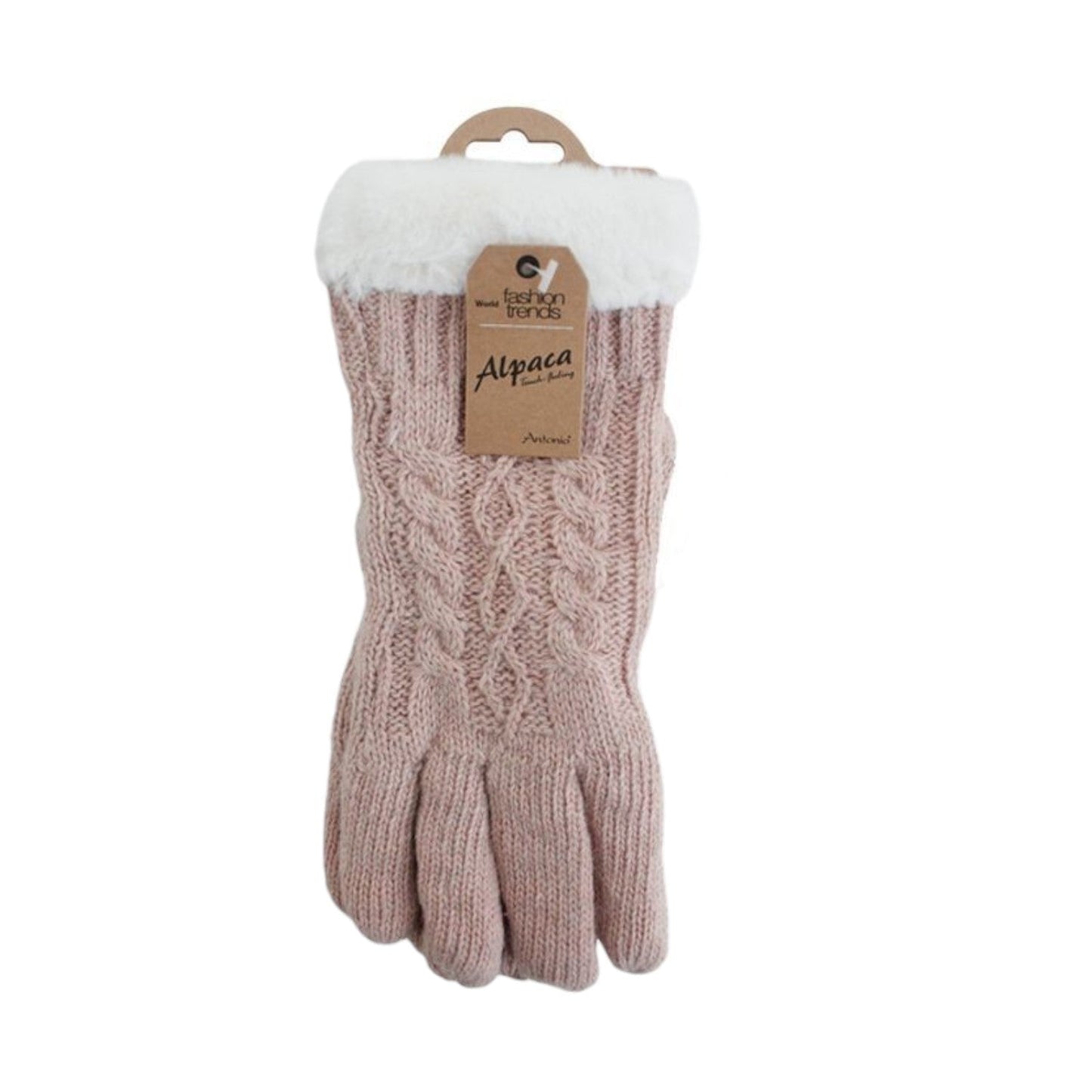 Winter Damen Handschuhe » Strickhandschuhe Soft Teddy » gefütterte Damenhandschuhe Winterhandschuhe