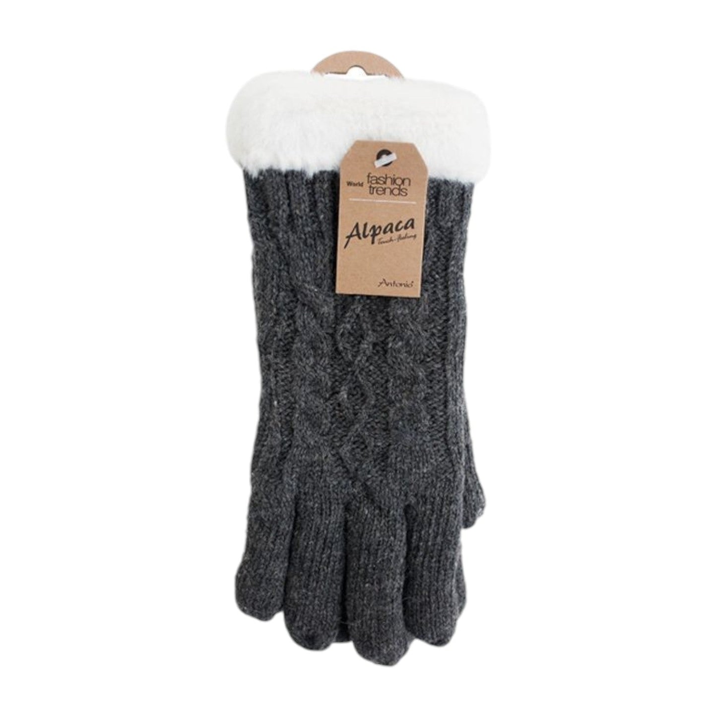 Winter Damen Handschuhe » Strickhandschuhe Soft Teddy » gefütterte Damenhandschuhe Winterhandschuhe