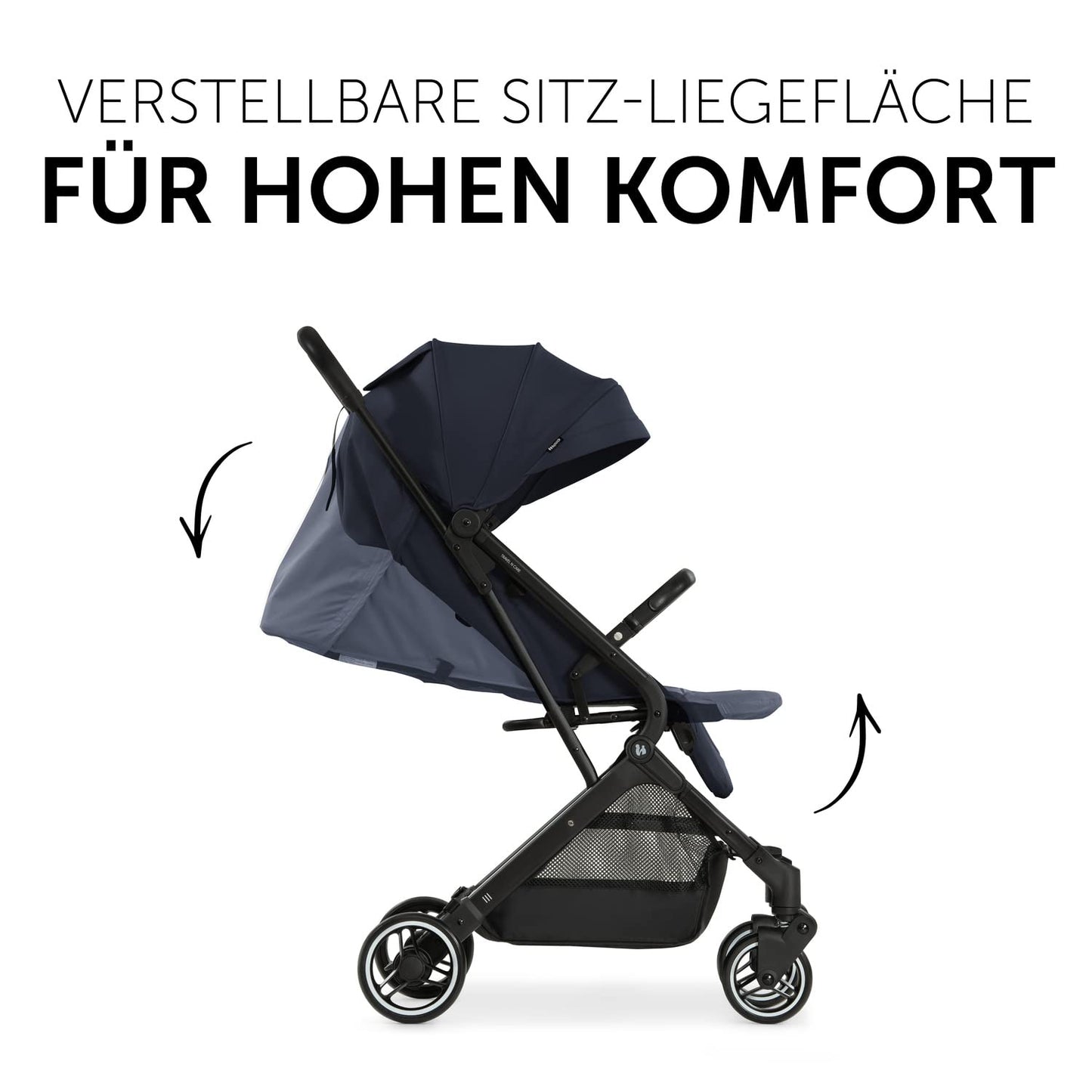 Hauck Travel N Care Dark Olive Kinderwagen – Leichter Reise Buggy für Kinder ab Geburt bis 22 kg mit Liegefunktion, kompakt und UPF 50+