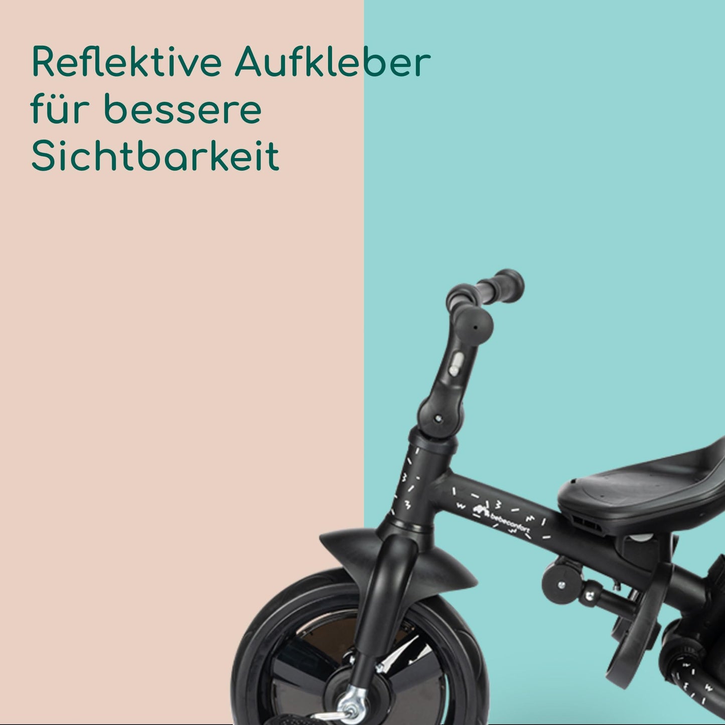 Bebeconfort Zephir, kompakter Baby Kinderwagen, 0–4 Jahre (bis zu 22 kg), leichter Reise Buggy (4,5 kg), in Kabinengröße, flacher und verstellbarer Sitz, Aufbewahrungskorb, Mineral Green
