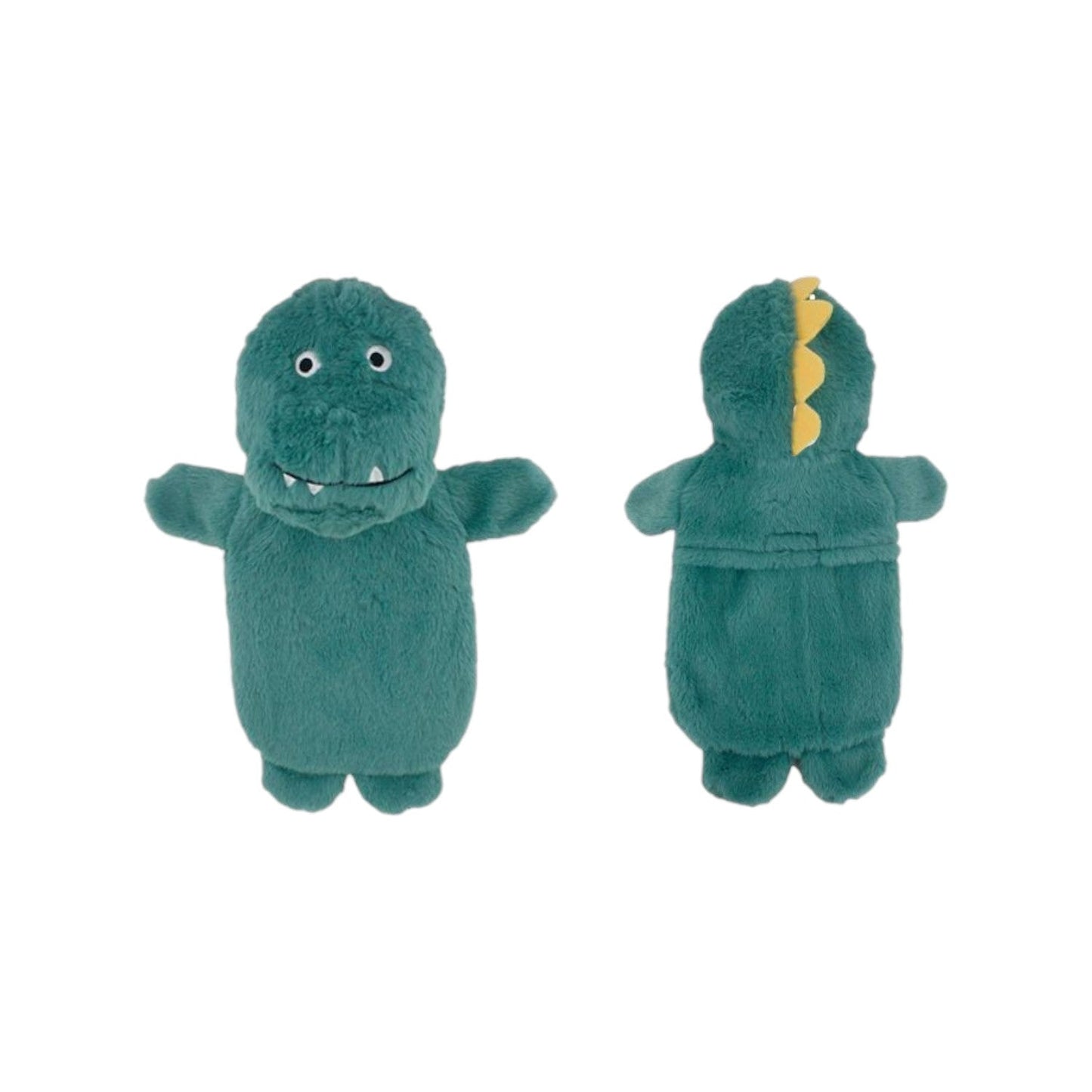 Kinder Wärmflasche 1L mit Tiermotiv » weicher Fell Bezug » Körperwärmer » flauschiges Heizkissen für Kinder