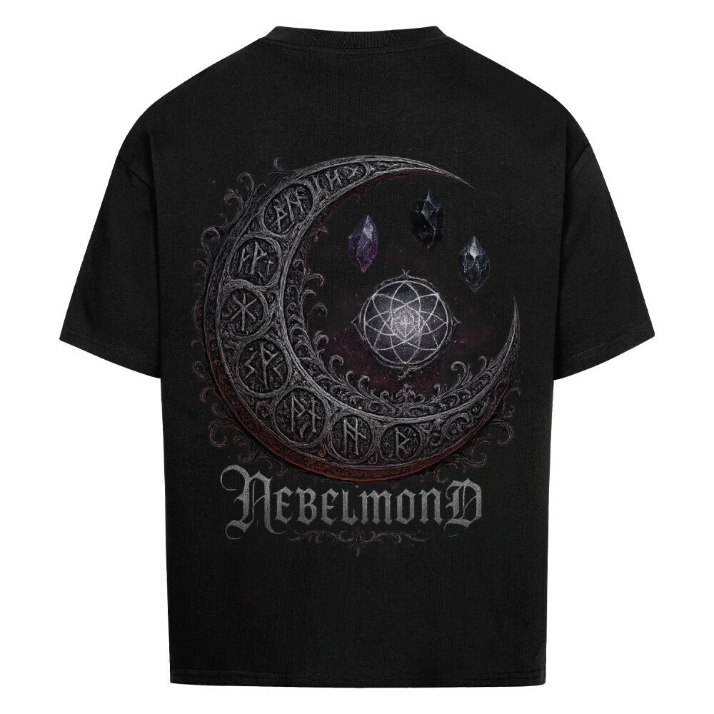 Moonlit Sigil | Occult Spirituality Collection | Nebelmond Oversized Shirt