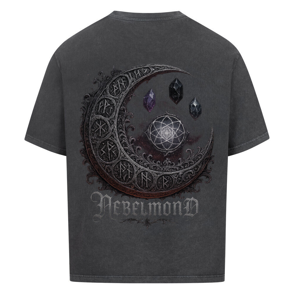 Moonlit Sigil | Occult Spirituality Collection | Nebelmond Oversized Shirt