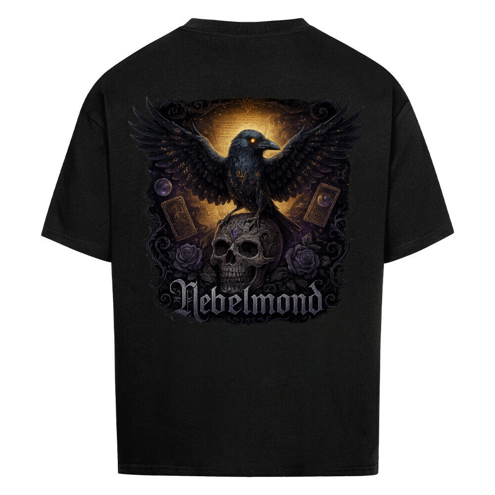 Raven's Prophecy | Occult Spirituality Collection | Nebelmond Oversized Shirt