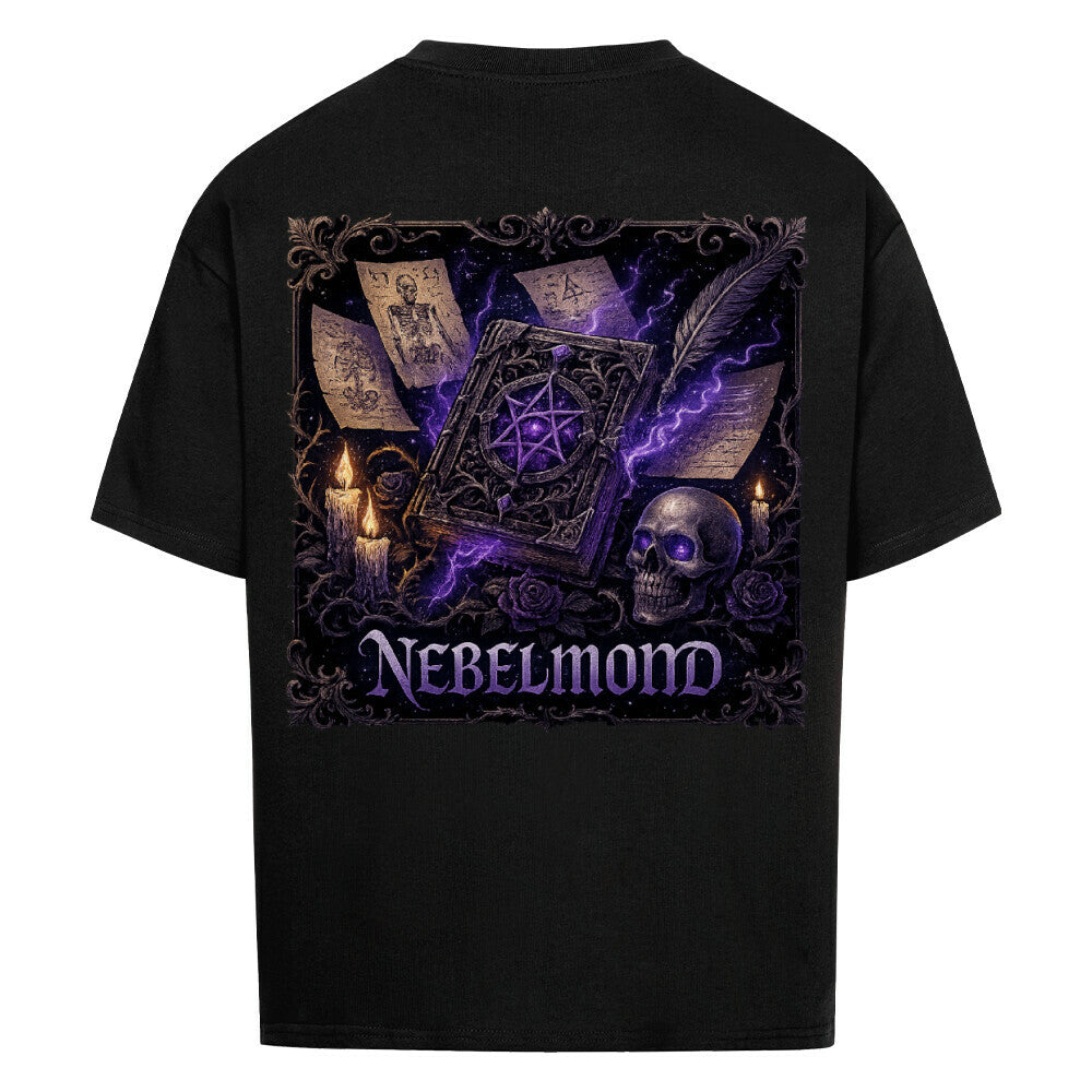 Necromancer's Grimoire | Occult Spirituality Collection | Nebelmond Oversized Shirt