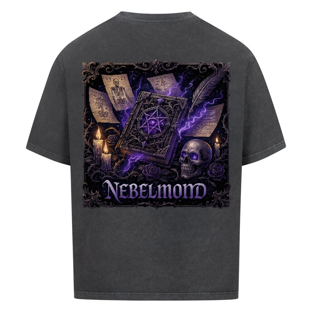 Necromancer's Grimoire | Occult Spirituality Collection | Nebelmond Oversized Shirt