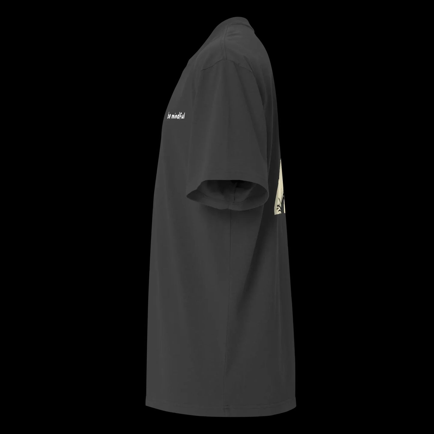 Oversized T-Shirt "be mindful"
