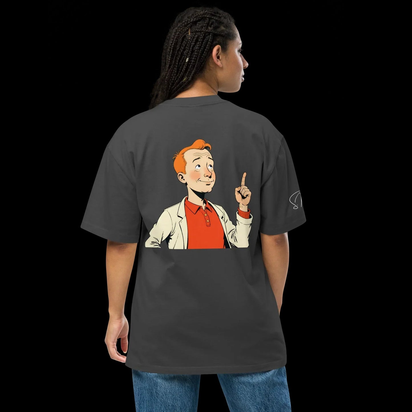 Oversized T-Shirt "be mindful"