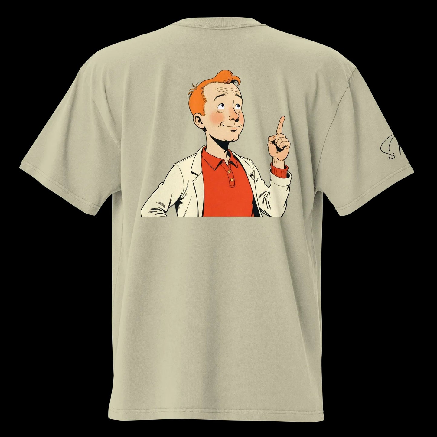 Oversized T-Shirt "be mindful"