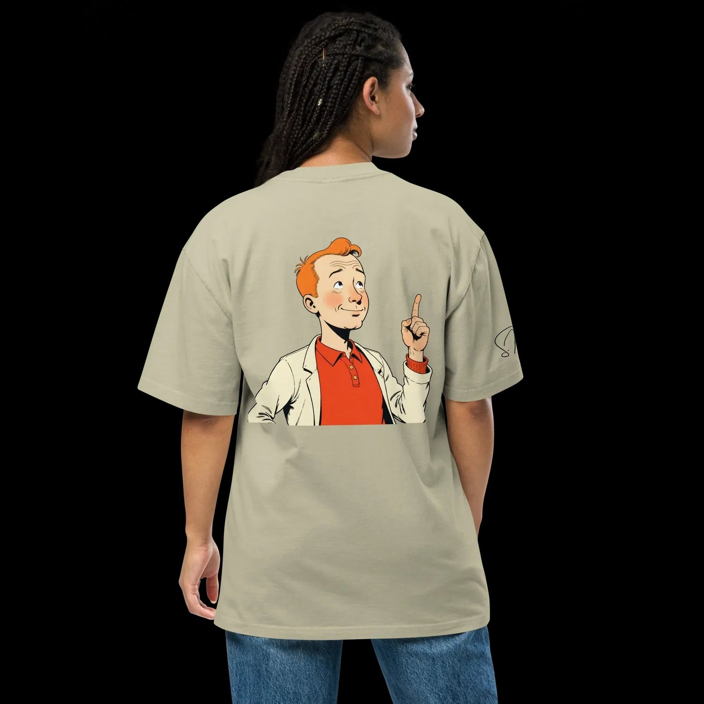 Oversized T-Shirt "be mindful"