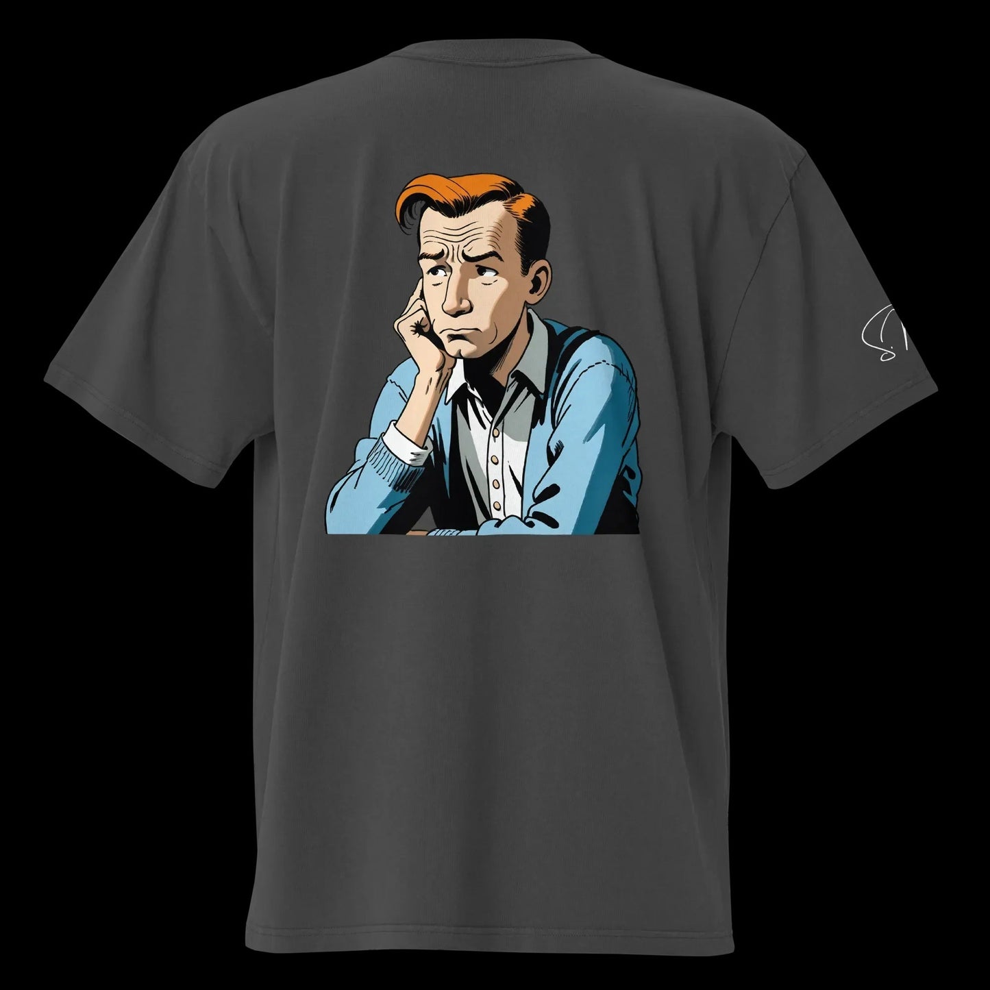 Oversized T-Shirt "interesting"