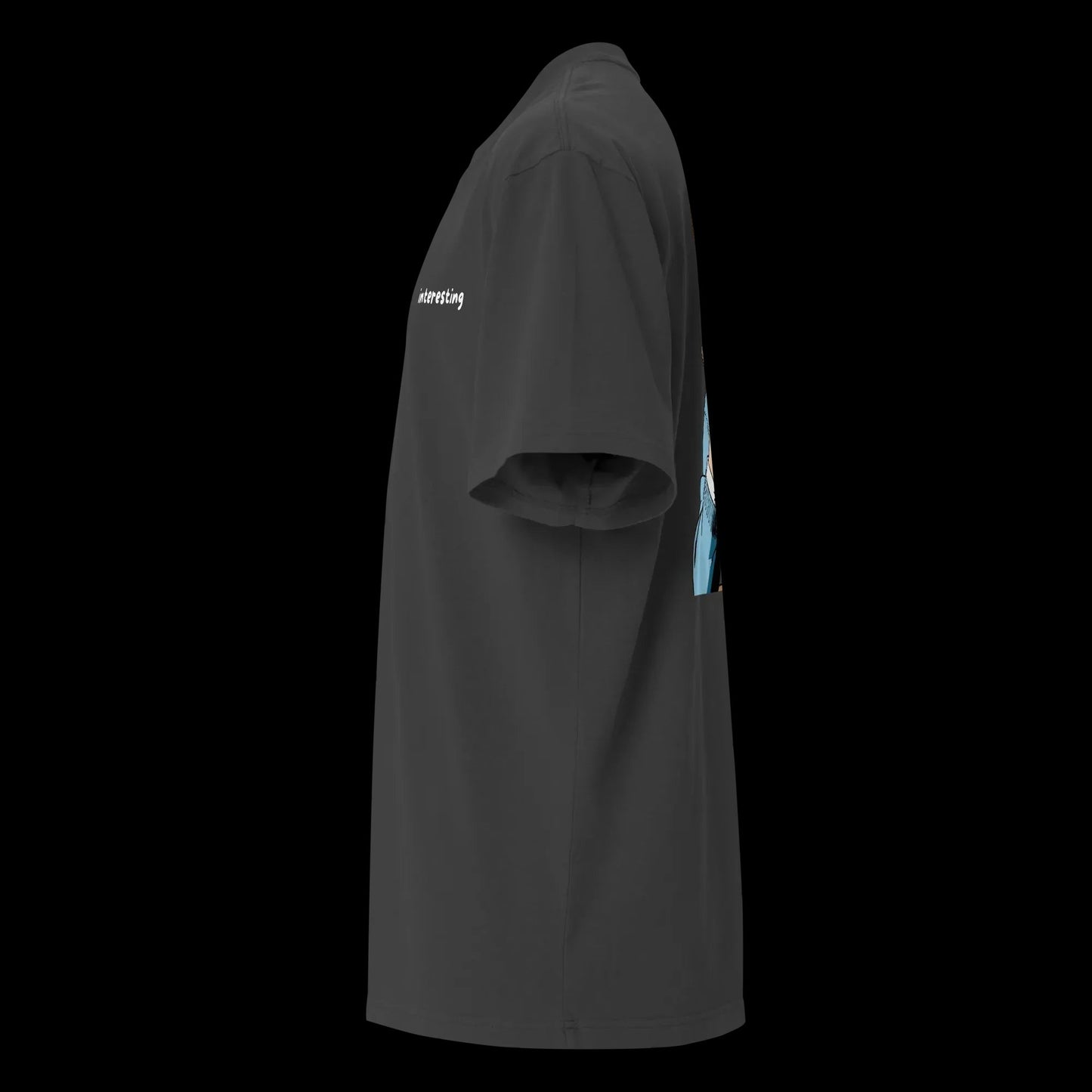 Oversized T-Shirt "interesting"
