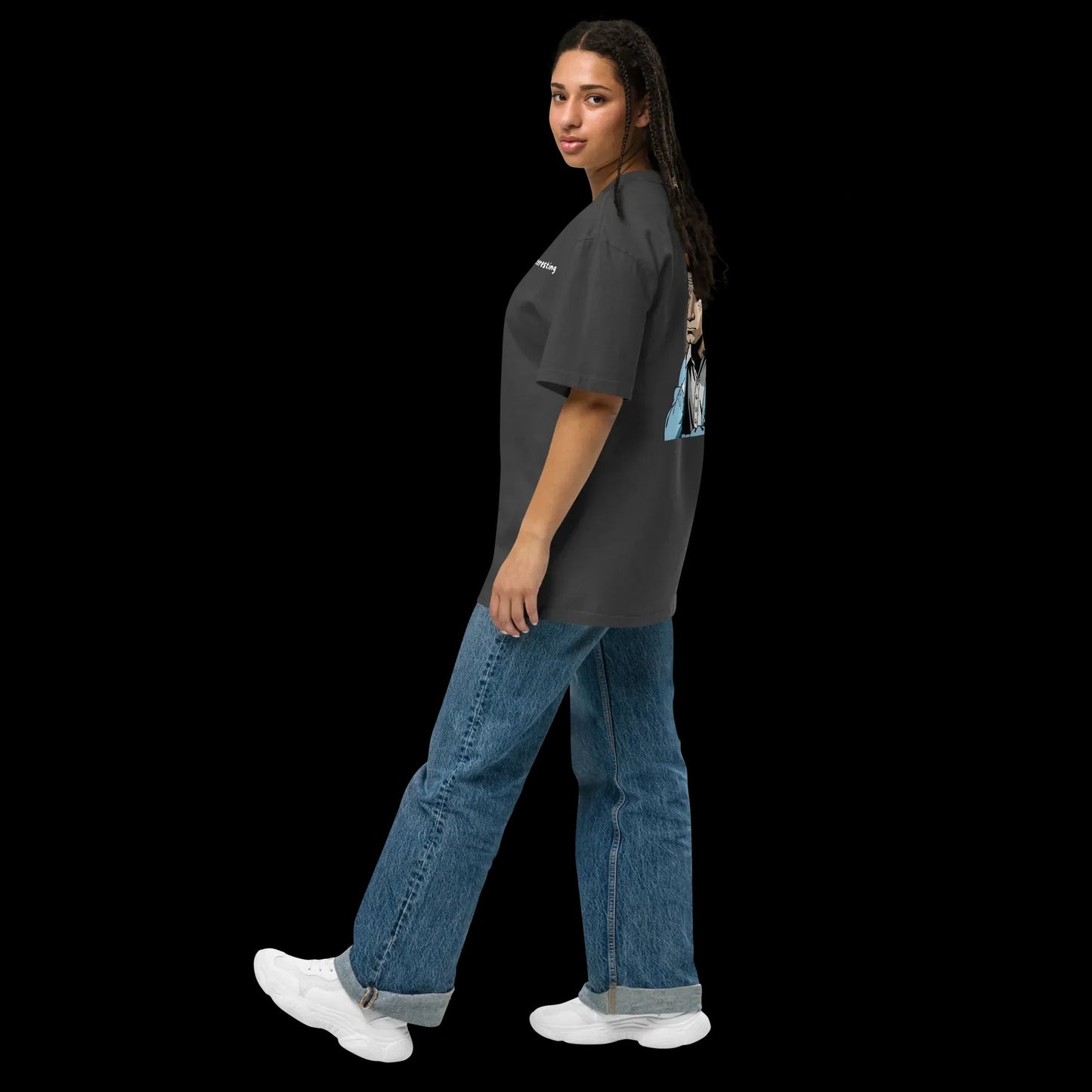 Oversized T-Shirt "interesting"