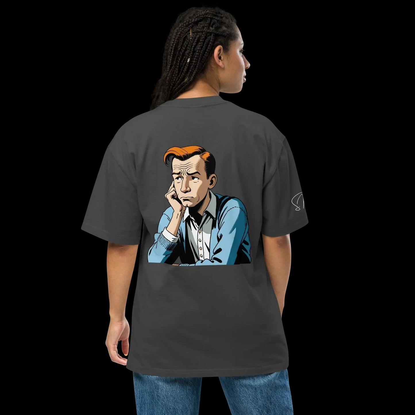 Oversized T-Shirt "interesting"