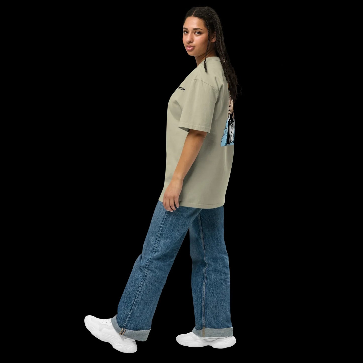 Oversized T-Shirt "interesting"