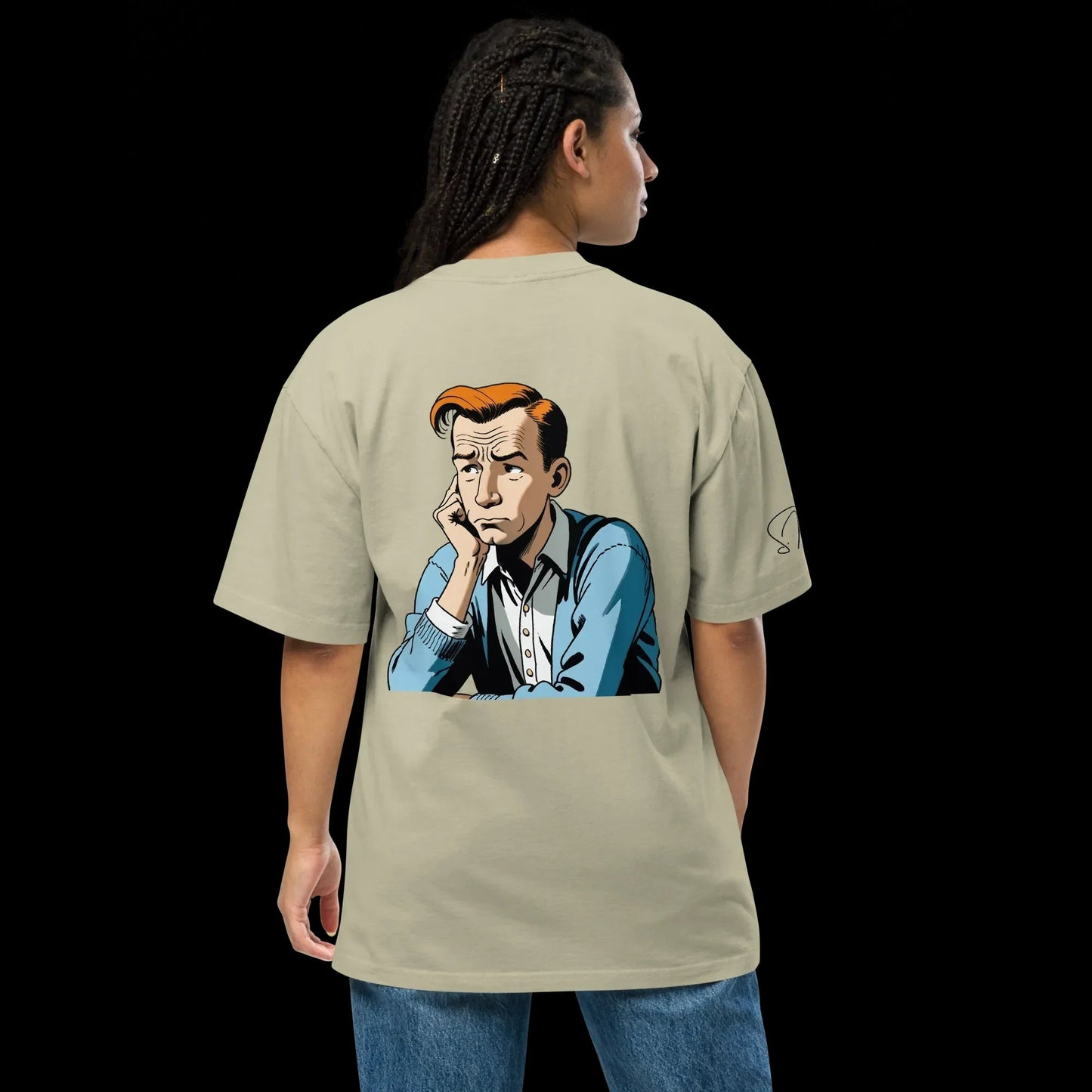 Oversized T-Shirt "interesting"