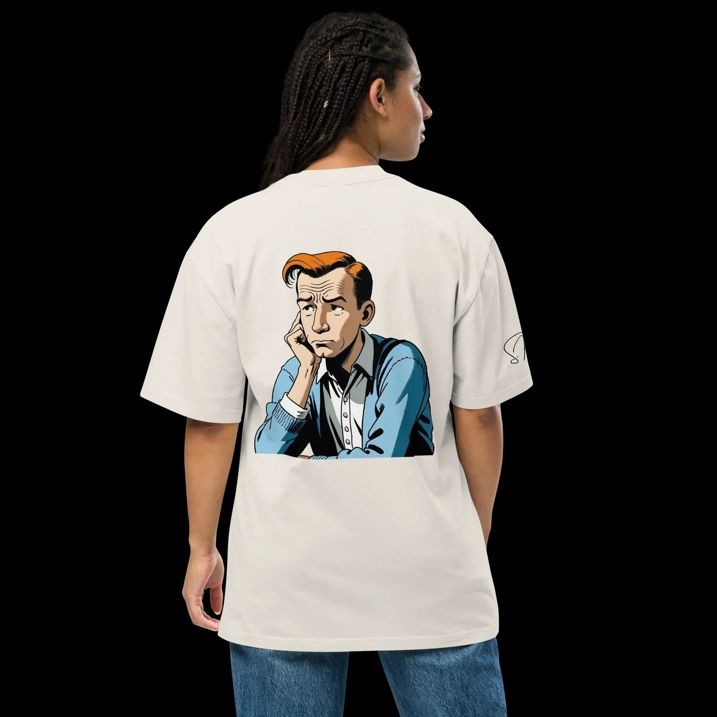 Oversized T-Shirt "interesting"