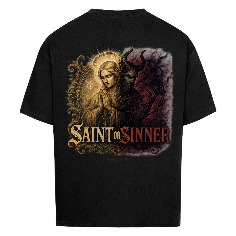 Saint or Sinner | Duality Collection | Nebelmond Oversized Shirt