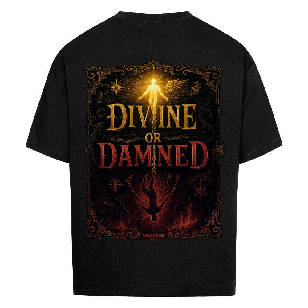Divine or Damned | Duality Collection | Nebelmond Oversized Shirt