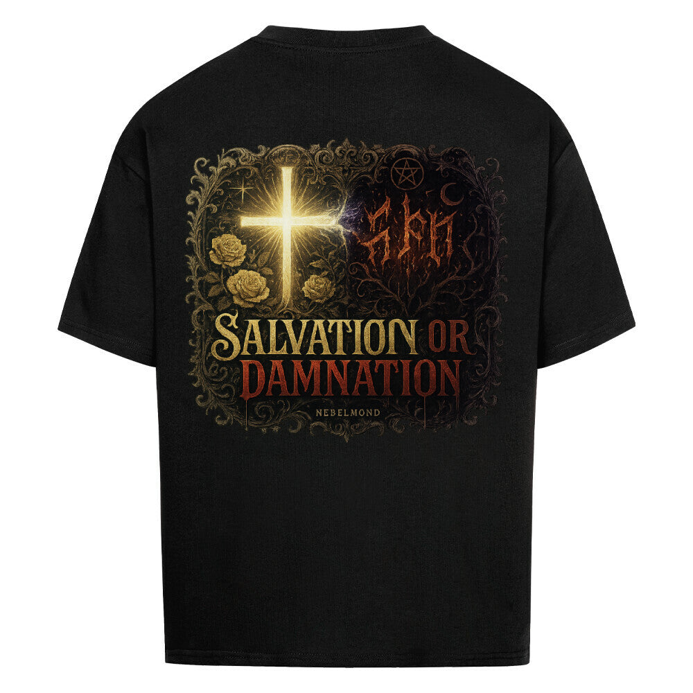 Salvation or Damnation | Duality Collection | Nebelmond Oversized Shirt