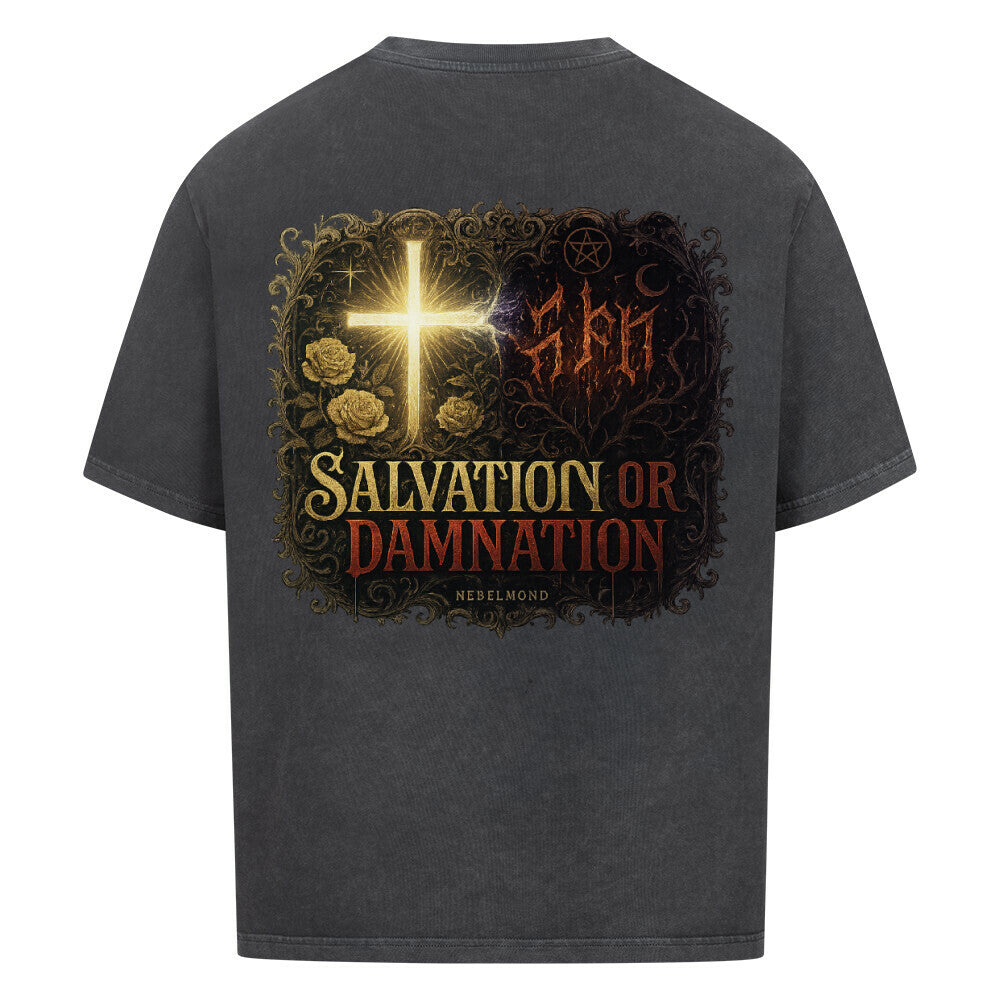 Salvation or Damnation | Duality Collection | Nebelmond Oversized Shirt