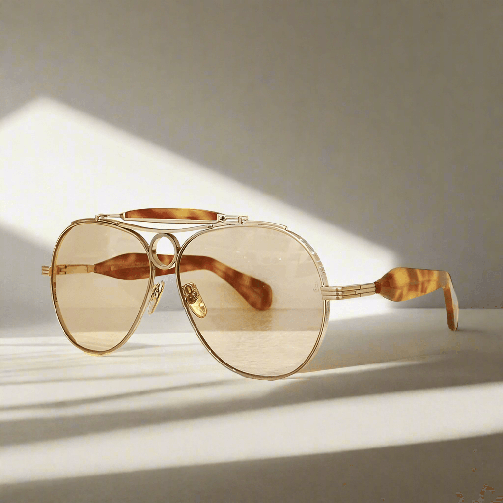 JACQUE MARIE MAGE,Aspen sunglasses handmade classic pure outdoor glasses