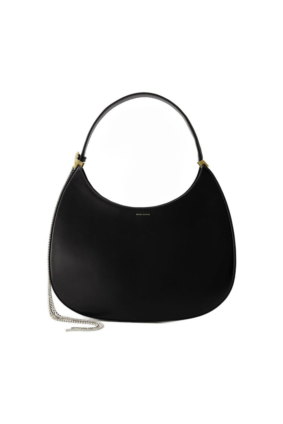 Hobo-Bag Large Vesna - Magda Butrym - Leder - Schwarz