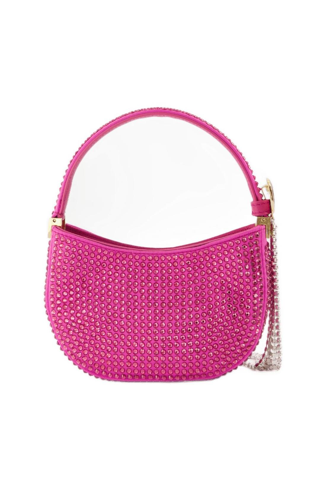 Micro Vesna  Hobo Bag - Magda Butrym - Pink - Strass