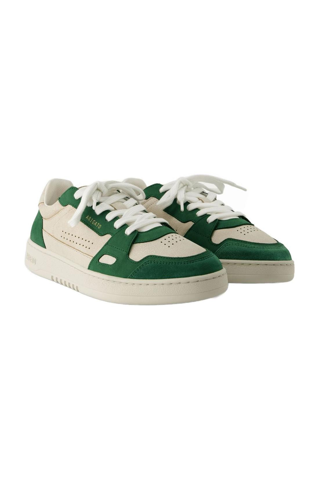 Sneakers Dice Lo - Axel Arigato - Leder - Weiß/Grün Kale